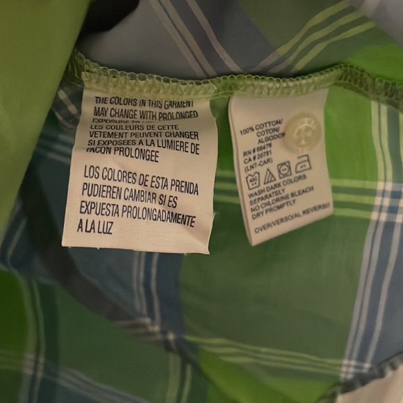 Vintage Tommy Hilfiger Tank Top Plaid Summer Cute - Picture 4 of 5